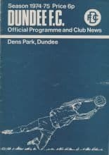 Dundee v St Johnstone 16-Nov-1974