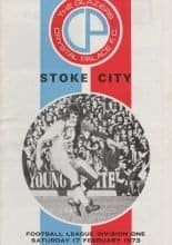 Crystal Palace v Stoke City 17-Feb-1973