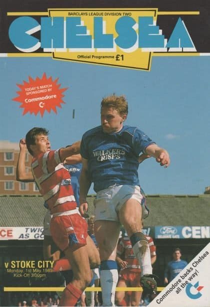 Chelsea v Stoke City  01-May-1989