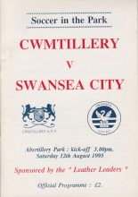Cwmtillery v Swansea City 12-Aug-1994