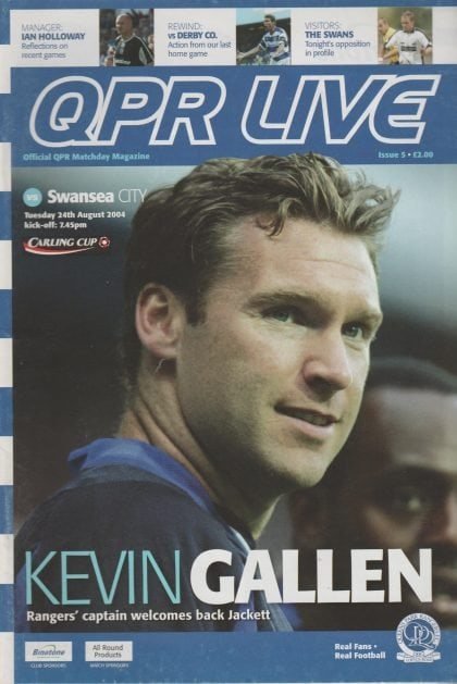 Queens Park Rangers v Swansea City 24-Aug-2004
