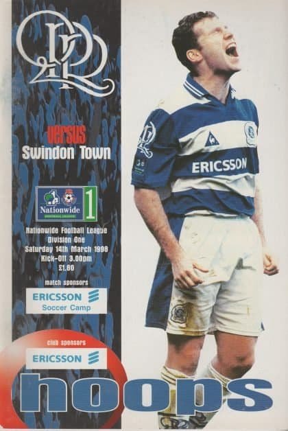 Queens Park Rangers v Swindon Town   14-Mar-1998