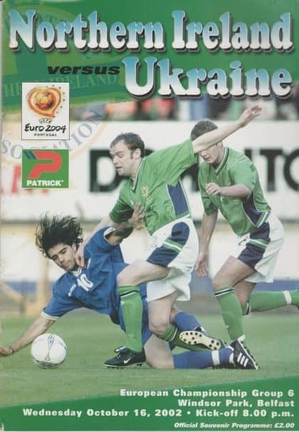 Northern Ireland v Ukraine 16-Oct-2002