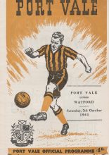 Port Vale v Watford 03-Oct-1961