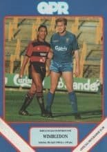 Queens Park Rangers v Wimbledon 08-Apr-1989