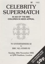 TV Entertainers XI v BBC All Stars XI   10-Nov-1985