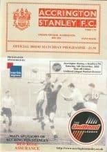 Accrington Stanley v Bradford Park Avenue 14-Dec-2002