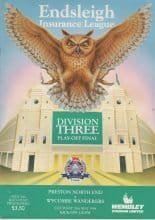 Preston North End v Wycombe Wanderers 28-May-1994