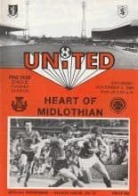 Dundee United v Heart of Midlothian  02-Nov-1985