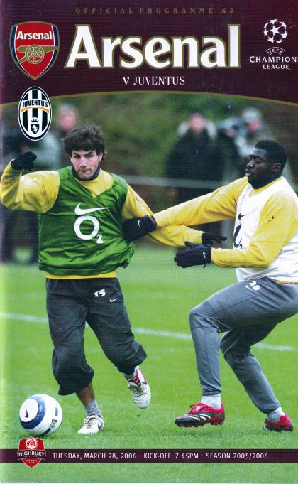 Arsenal v Juventus 28-Mar-2006