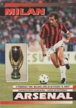 AC Milan v Arsenal  08-Feb-1995