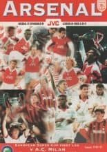 Arsenal v AC Milan 01-Feb-1995