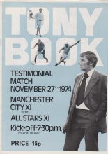 Manchester City XI V All Stars XI   27-Nov-1974
