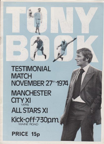 Manchester City XI V All Stars XI   27-Nov-1974