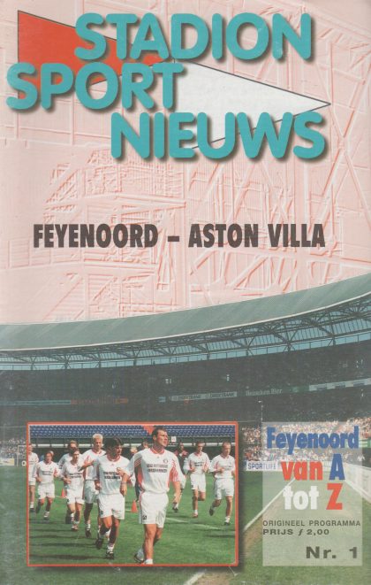 Feyenoord v Aston Villa  01-Aug-1998