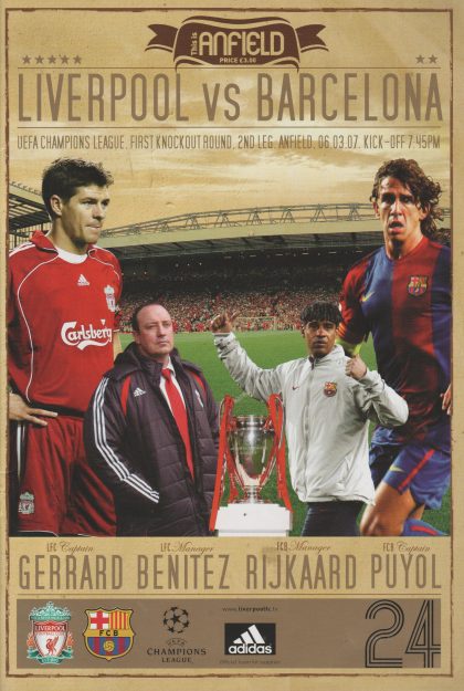 Liverpool v Barcelona 06-Mar-2007
