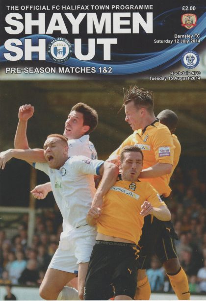FC Halifax Town v Barnsley  12-Jul-2014