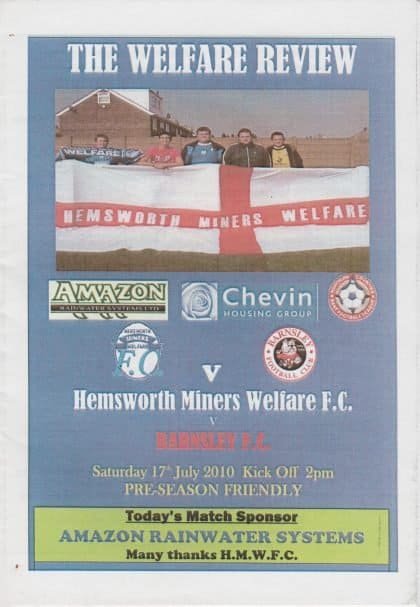 Hemsworth Miners Welfare v Barnsley 17-Jul-2010