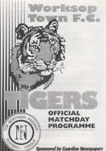 Worksop Town v Barnsley 22-Jul-1994