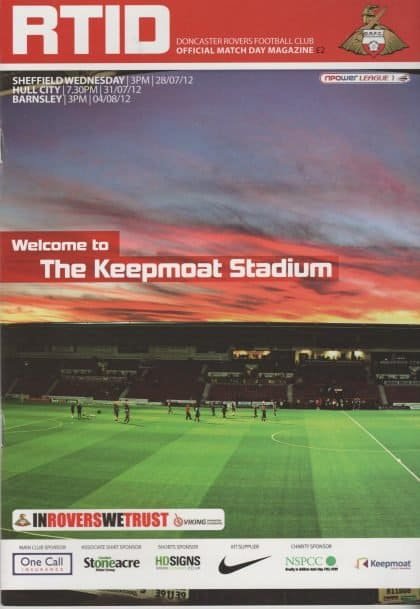 Doncaster Rovers v Sheffield Wednesday 28-Jul-2012