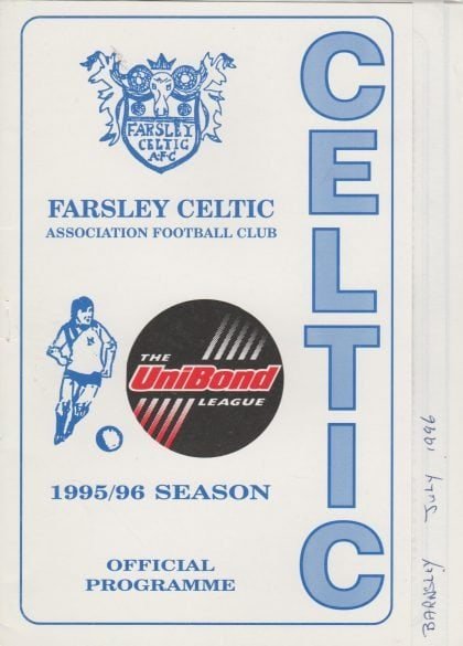 Farsley Celtic v Barnsley ??-Jul-1996