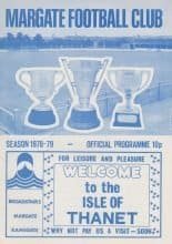 Margate v Bath City 30-Dec-1978