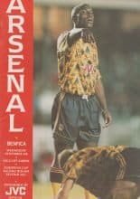 Arsenal v Benfica 06-Nov-1991
