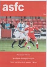 Accrington Stanley v Blackpool 31-Jul-2015