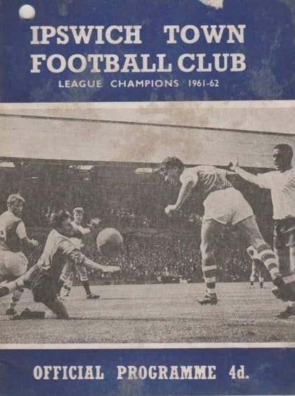 Ipswich Town v Bolton Wanderers 01-Oct-1963