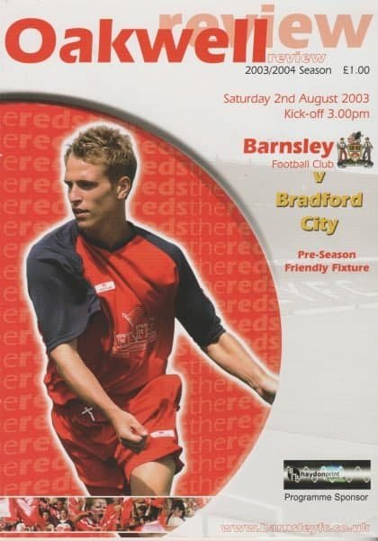 Barnsley v Bradford City  02-Aug-2003