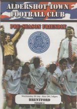 Aldershot v Brentford 28-Jul-2004