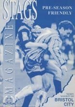 Mansfield Town v Bristol City 01-Aug-1995