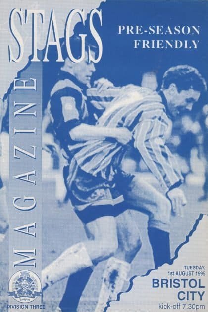 Mansfield Town v Bristol City 01-Aug-1995