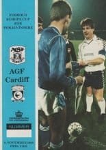 Aarhus v Cardiff City  09-Nov-1988