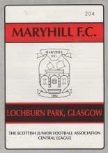 Maryhill v Glasgow Celtic 25-Sep-1995