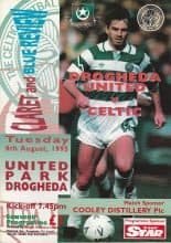Drogheda United v Glasgow Celtic  08-Aug-1995