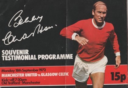 Manchester United v Glasgow Celtic 18-Sep-1972
