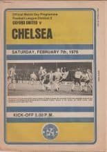 Oxford United v Chelsea   07-Feb-1976