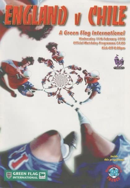 England v Chile 11-Feb-1998