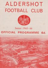 Aldershot v Colchester United 28-Nov-1965