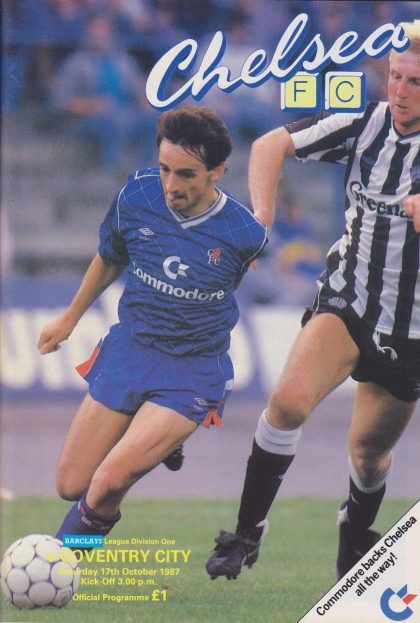 Chelsea v Coventry City 17-Oct-1987
