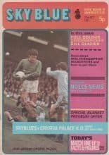 Coventry City v Crystal Palace 22-Oct-1971