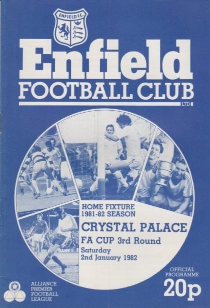 Enfield v Crystal Palace 02-Jan-1982