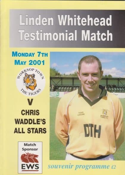 Worksop Town v Chris Waddle's All Stars 07-May-2001
