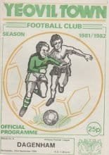Yeovil Town v Dagenham 23-Sep-1981
