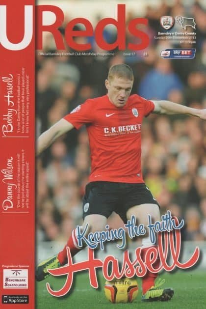 Barnsley v Derby County 29-Dec-2013