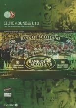 Glasgow Celtic v Dundee United  16-May-2004