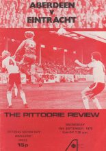 Aberdeen v Eintracht Frankfurt  19-Sep-1979