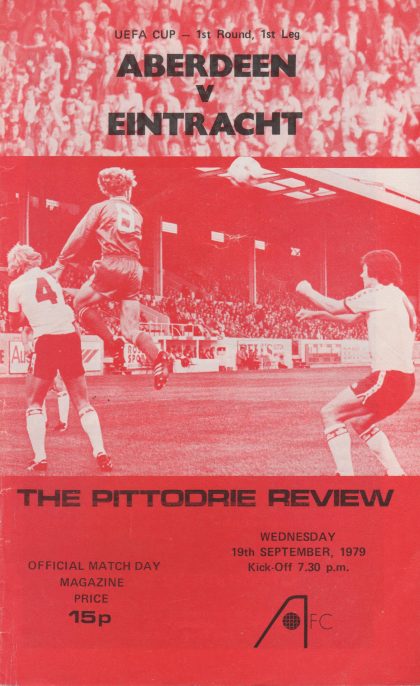 Aberdeen v Eintracht Frankfurt  19-Sep-1979