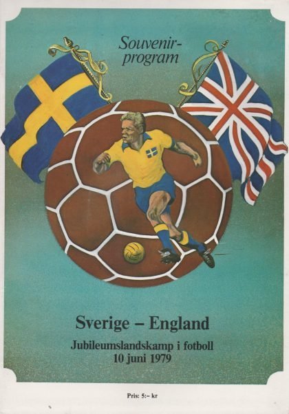 Sweden v England 10-Jun-1979